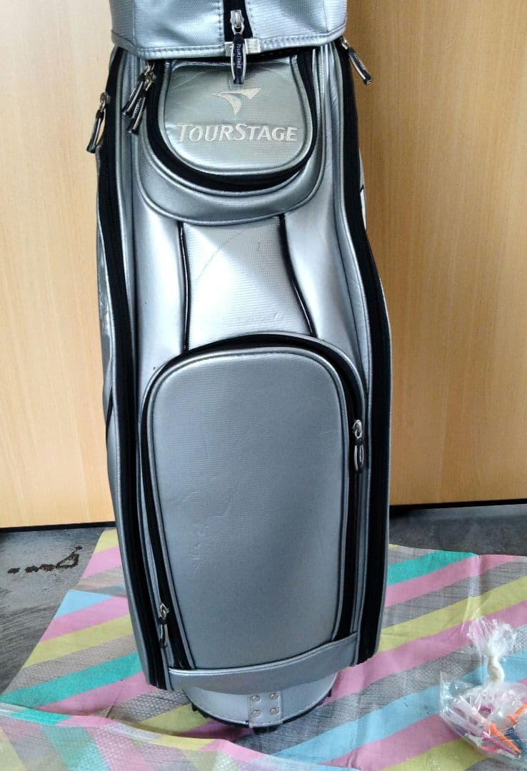 ゴルフ　キャディバッグ　TOURSTAGE CBTX10