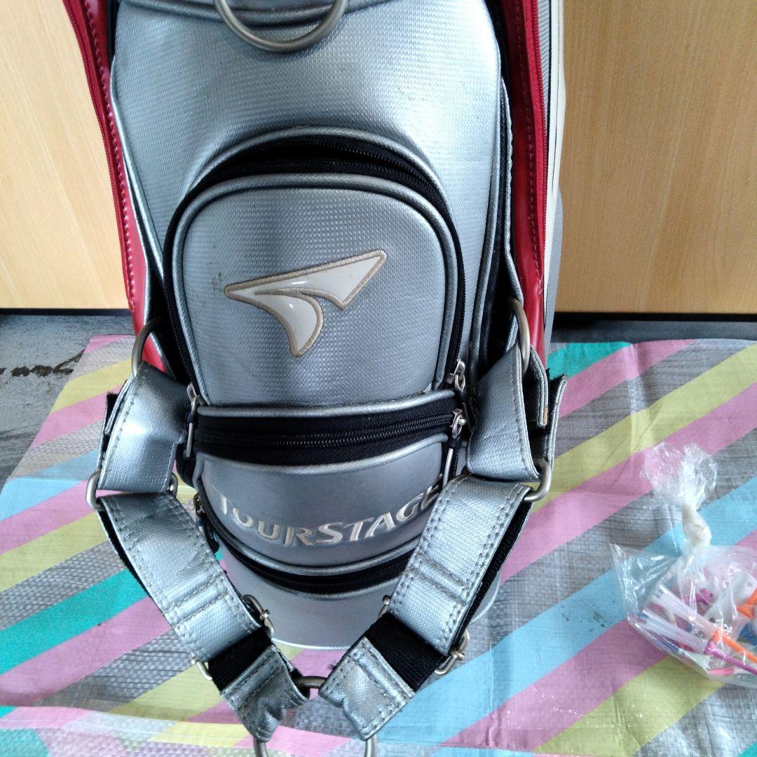 ゴルフ　キャディバッグ　TOURSTAGE CBTX10