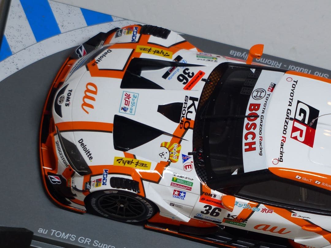 スパークモデル spark 1/18 au tom's gr supra '23