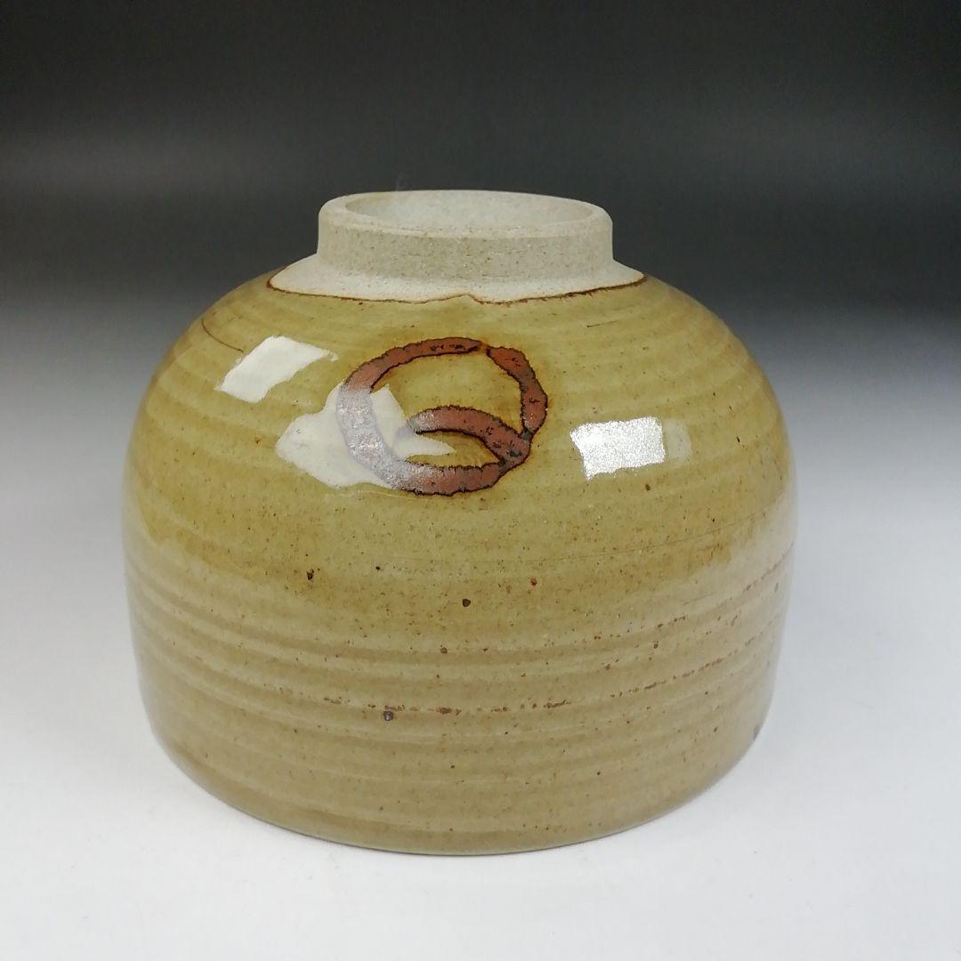 Ｔ７７２　茶碗　『虫明焼』『松本学 造』　共箱　抹茶碗　茶道具