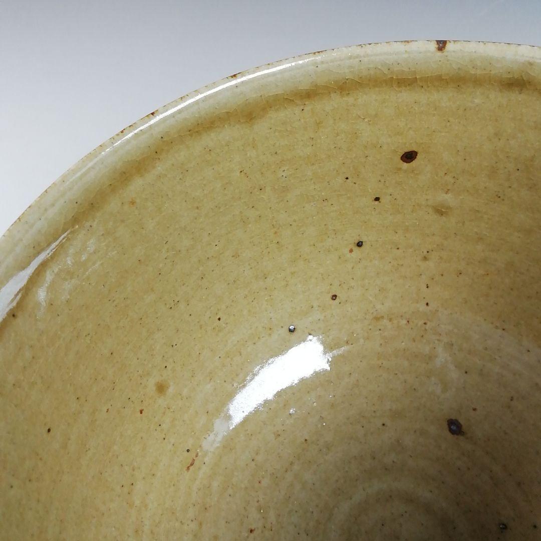 Ｔ７７２　茶碗　『虫明焼』『松本学 造』　共箱　抹茶碗　茶道具