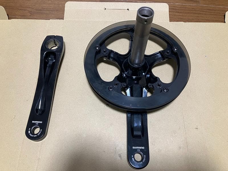 SHIMANO ALFINE FC-S501 クランクセット 170mm