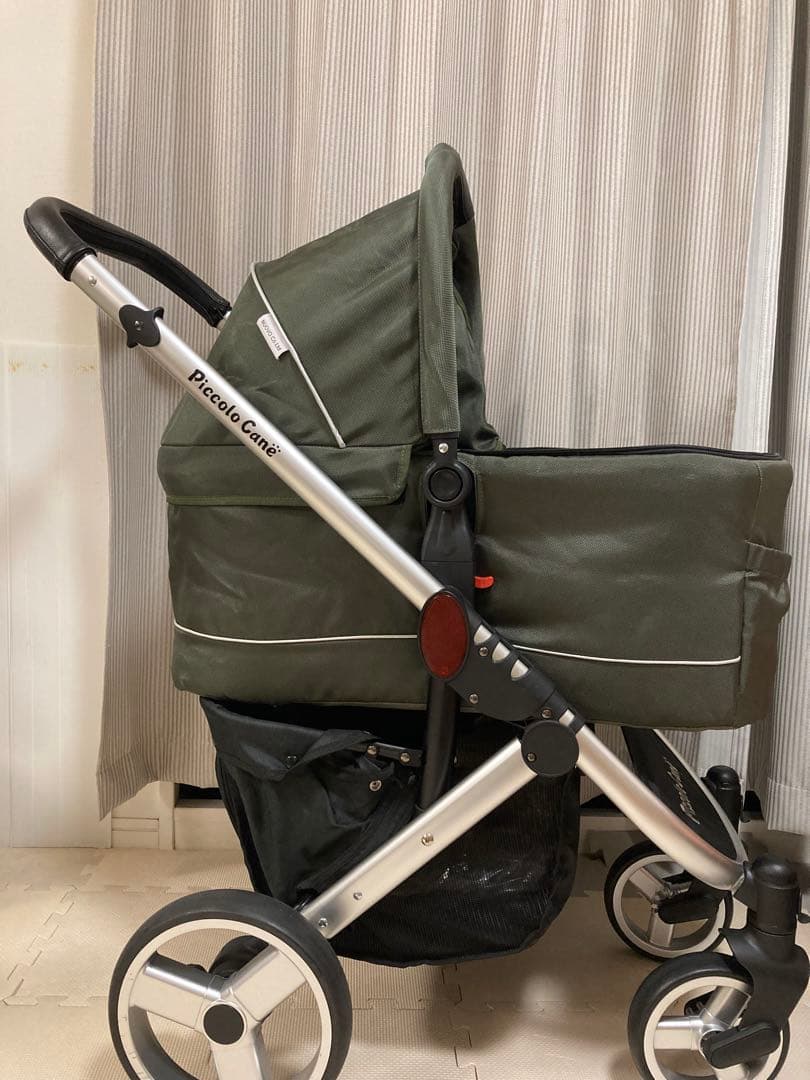 【かっしーに】Piccolo Cane ペットカート オリーブグリーン