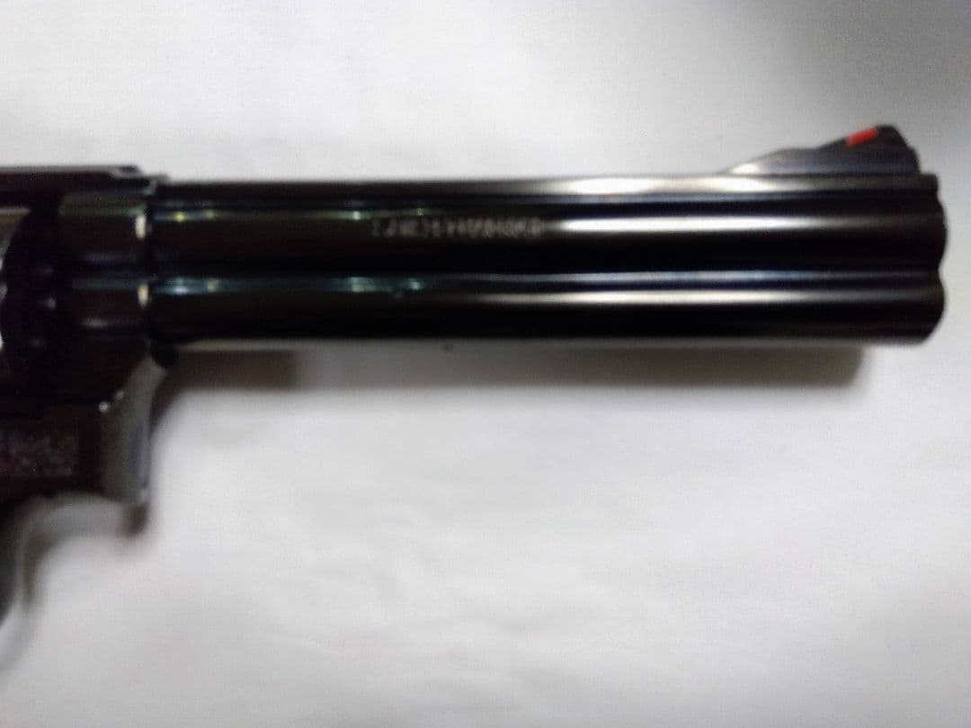 マルシン S&W M586 6インチ Wディープブラックモデルガン（希少品）