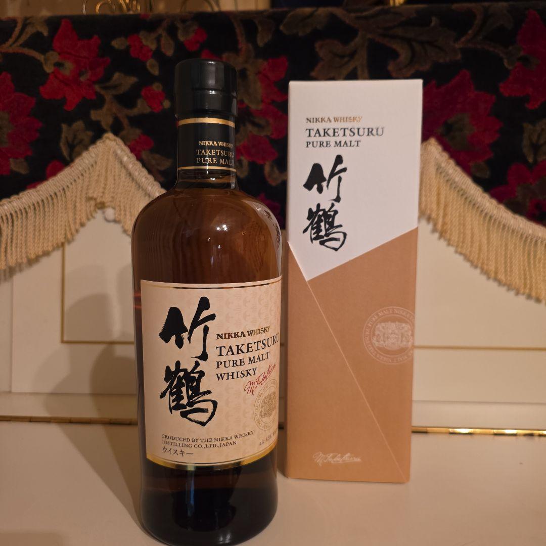 [ 新品 ]入手困難 NIKKA 竹鶴 PUREMALT 最安値 8500円 !