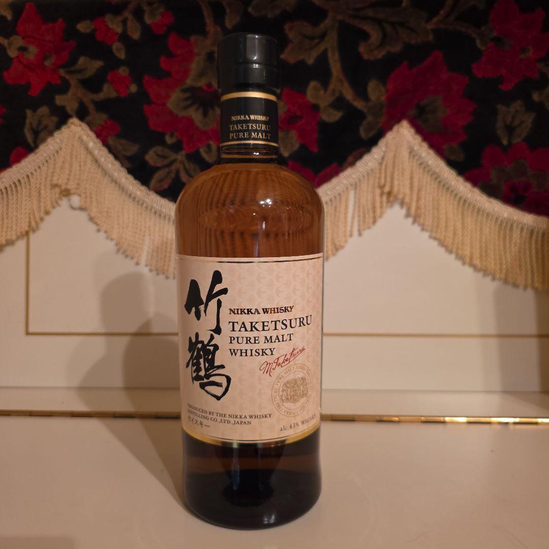 [ 新品 ]入手困難 NIKKA 竹鶴 PUREMALT 最安値 8500円 !