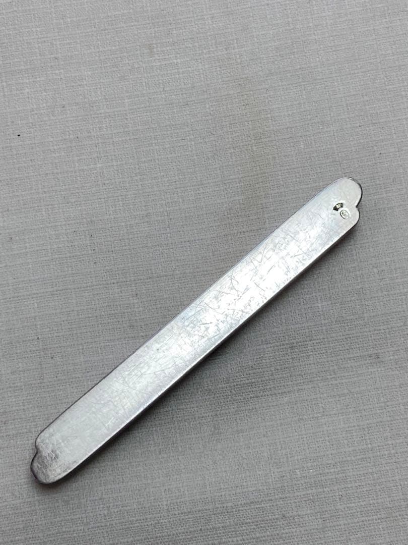 純銀　文鎮　ペーパーウエイト　刻印あり　86g