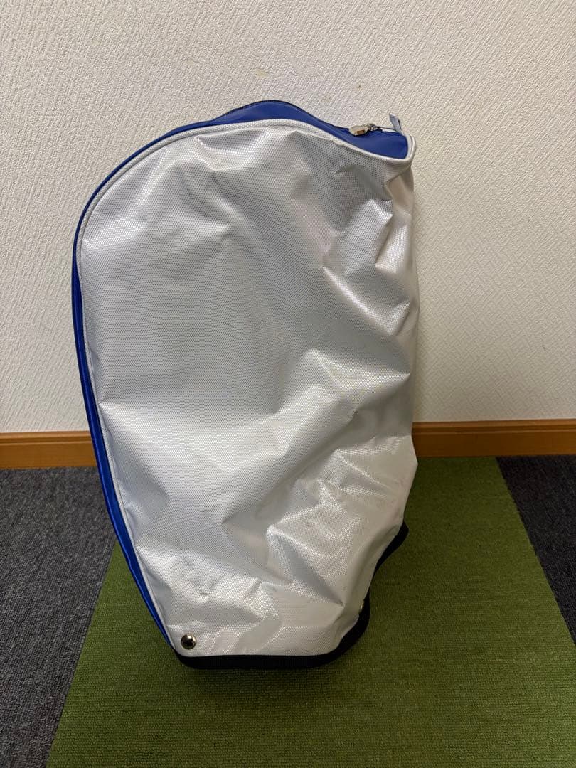 BRIDGESTONE ゴルフキャディバッグ ホワイト/ブルー