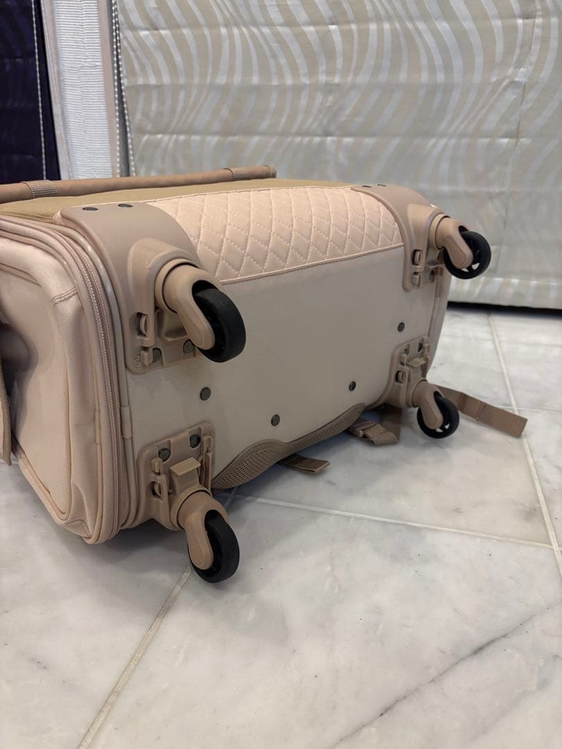 OFT ペットキャリー　ピンクベージュ