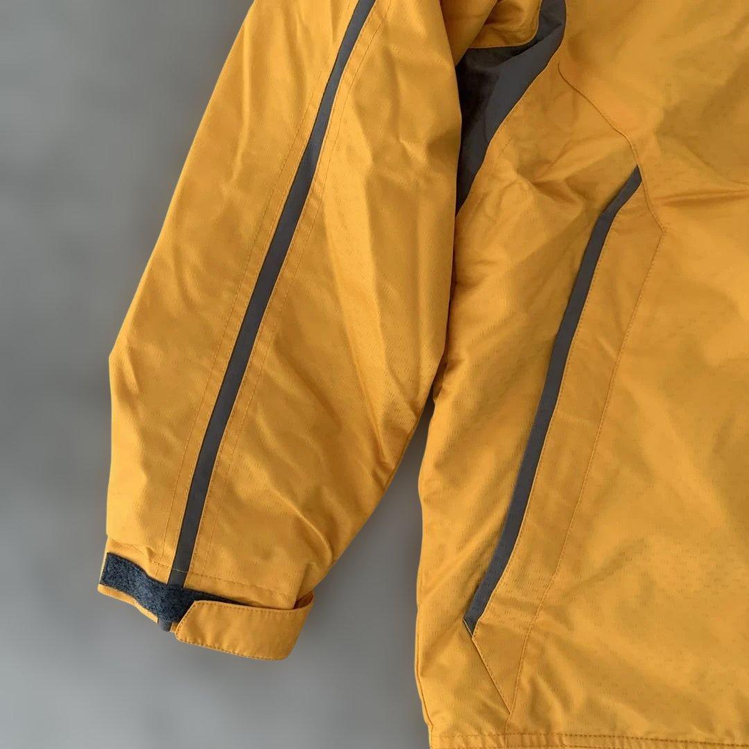 DESCENTE スキーウェア　セットアップ　上下　イエロー　グレー　XL