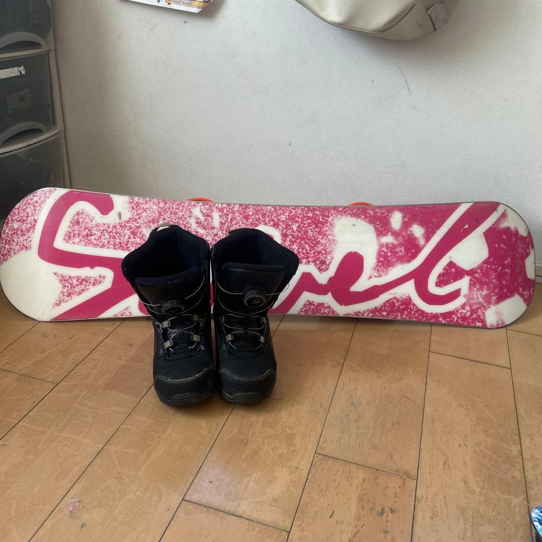 スノーボード、ブーツ