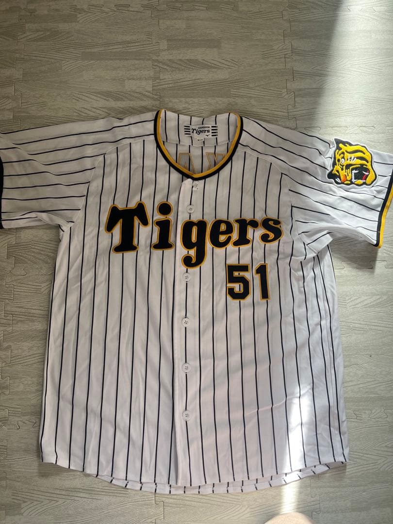 阪神タイガース　ユニフォーム 中野(NAKANO)51 Mサイズ