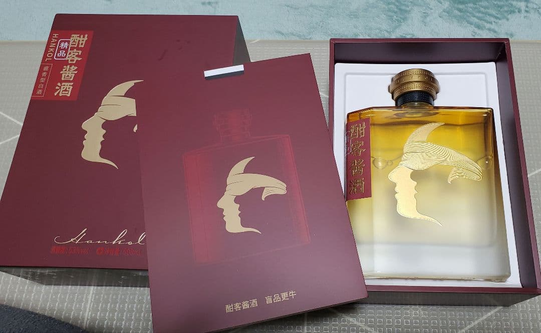 中国酒 甜客酱酒 醤香型白酒 HANKOL 500ml　 高級酒　白酒