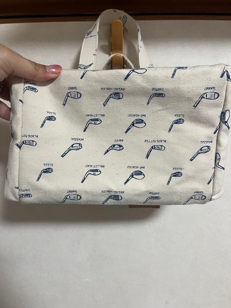 木の庄帆布 ミルクトートラウンドバッグ