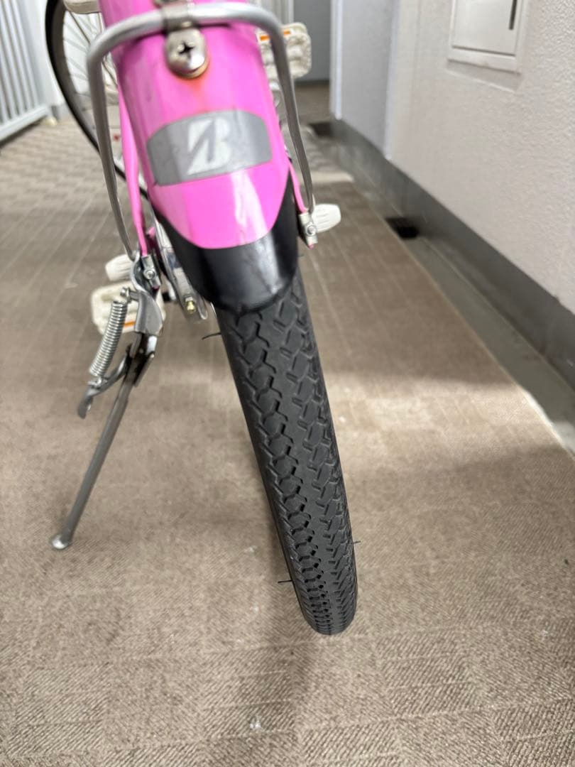 ブリヂストン　エコパル　24インチ　ピンク
