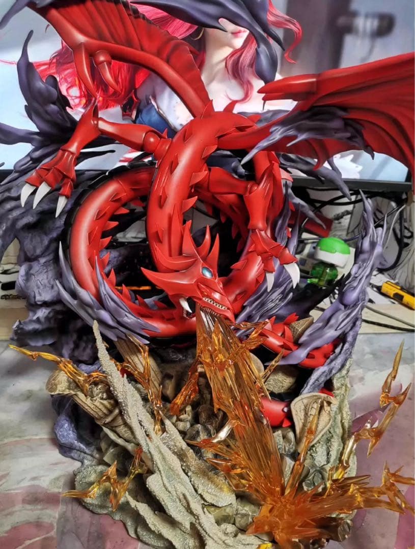 遊戯王 オシリスの天空竜 ガレージキット ガレキ スタチュー ②