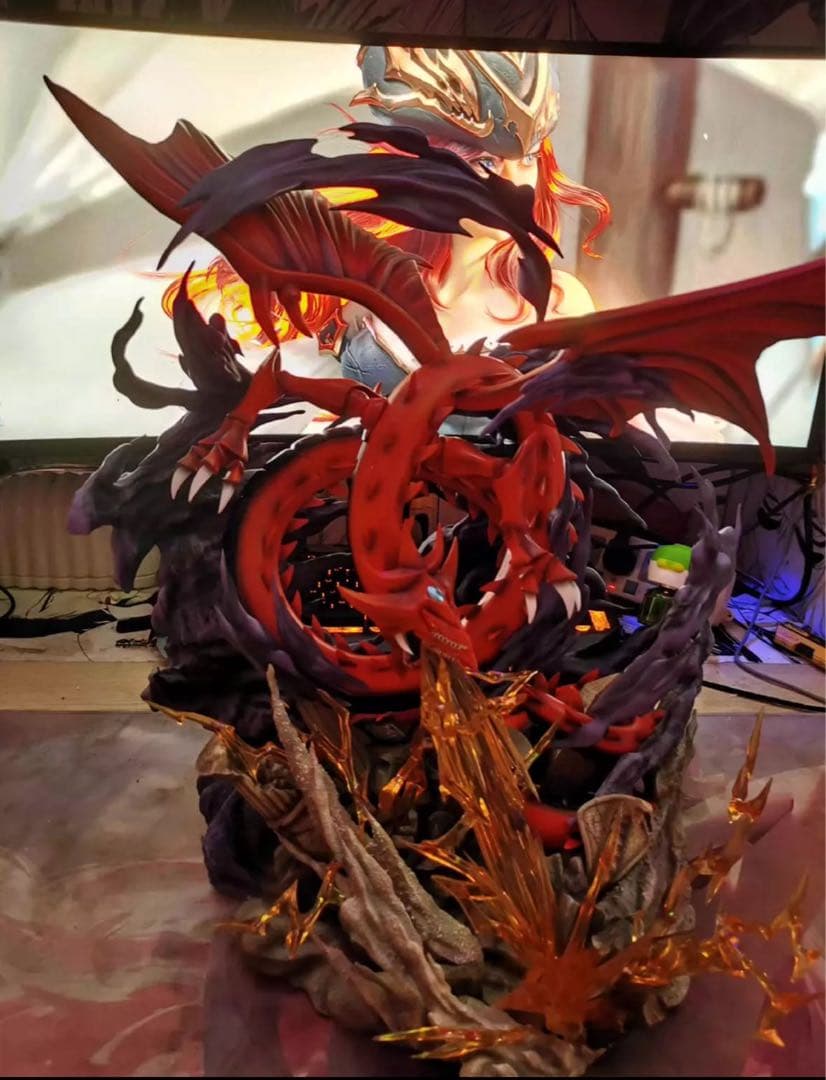 遊戯王 オシリスの天空竜 ガレージキット ガレキ スタチュー ②