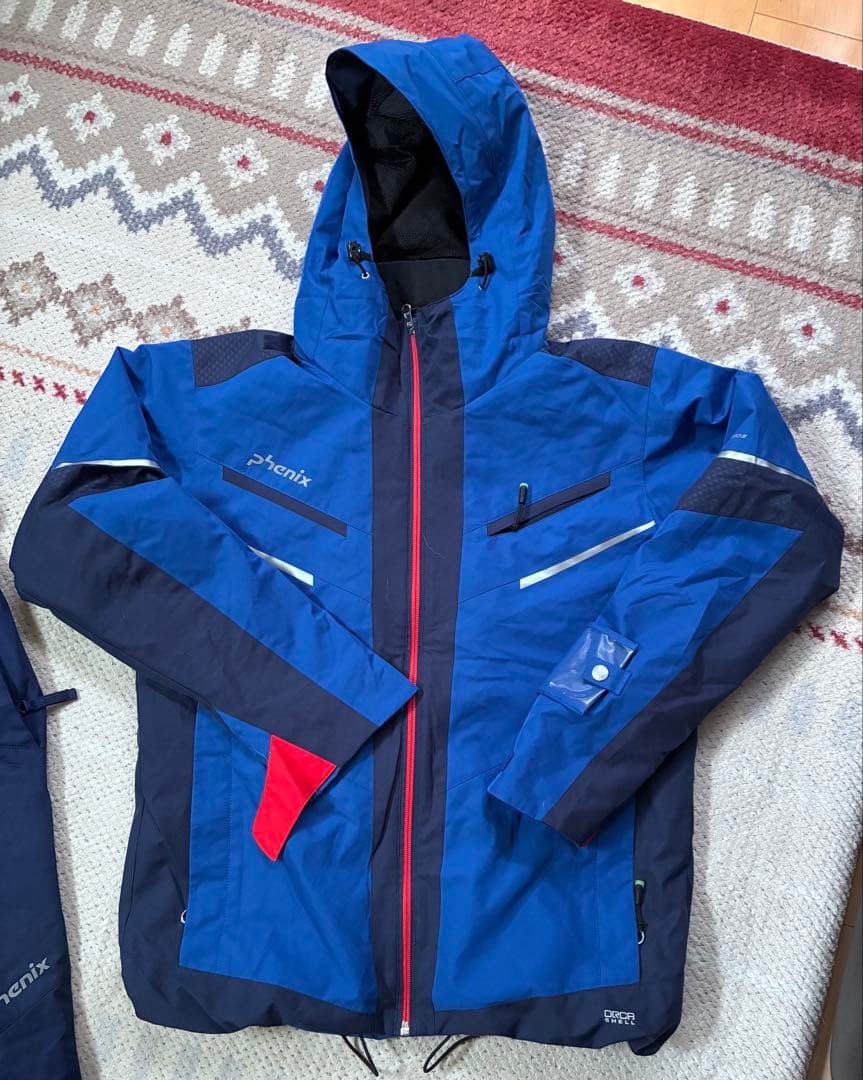 Phenix スキーウェア 青色 男性用