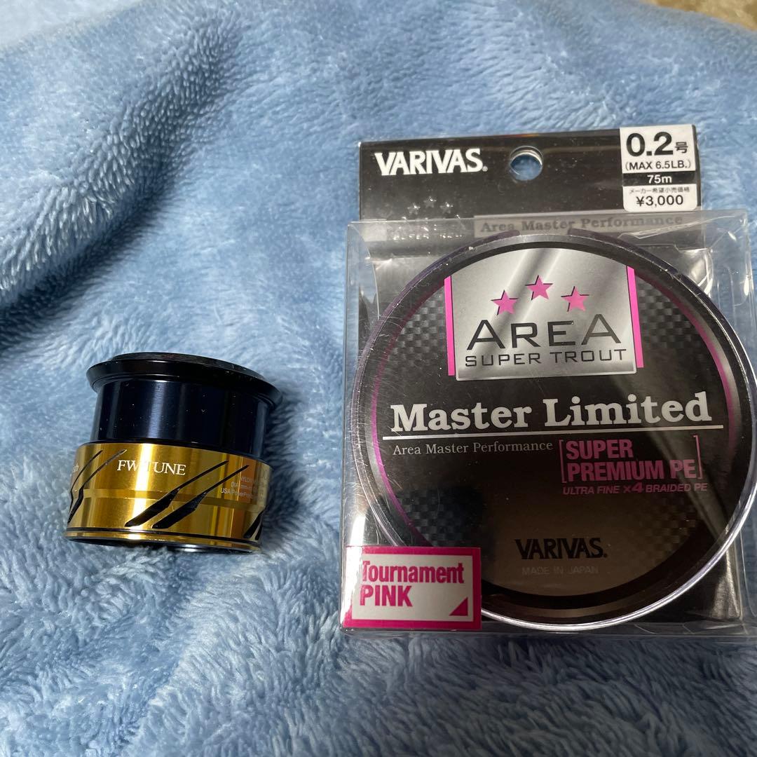 ヴァンキッシュ FW1000s 純正スプール　バリバスPEおまけ付き