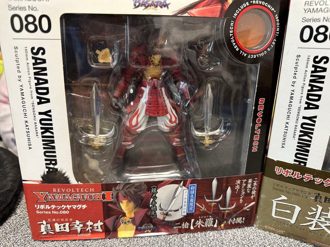 おマツ リボルテックヤマグチ　戦国バサラ　真田幸村　伊達政宗