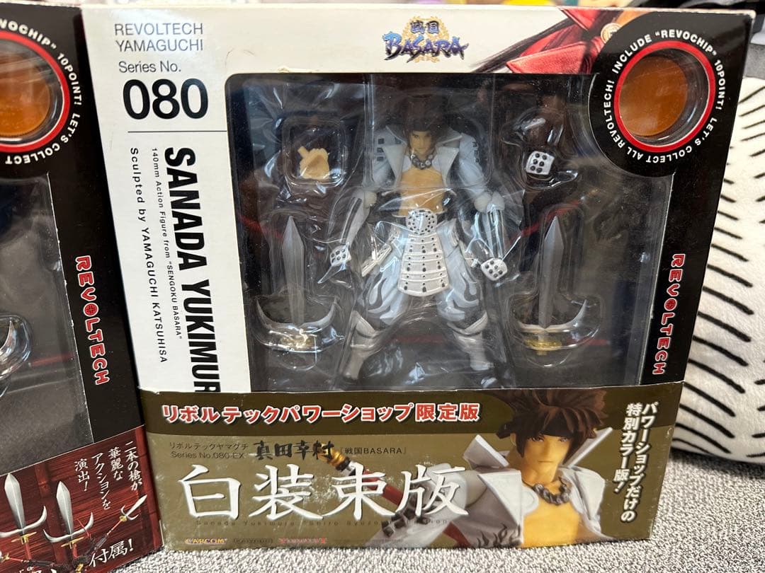 おマツ リボルテックヤマグチ　戦国バサラ　真田幸村　伊達政宗