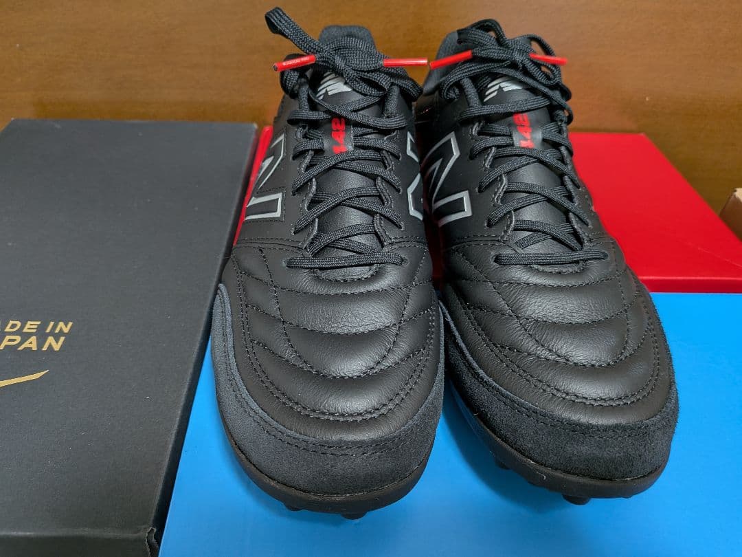 New Balance サッカーシューズ ブラック 日本製