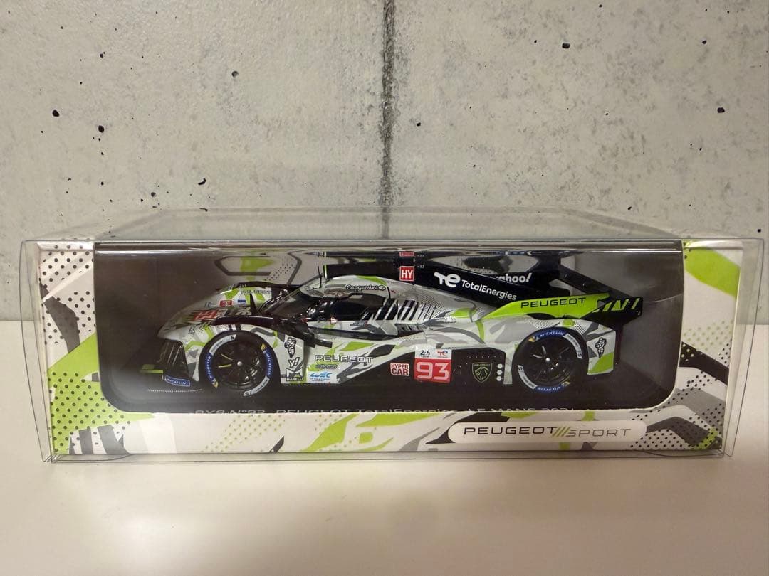 自動車 1/43 Spark 9X8 Peugeot Le Mans 2024 #93