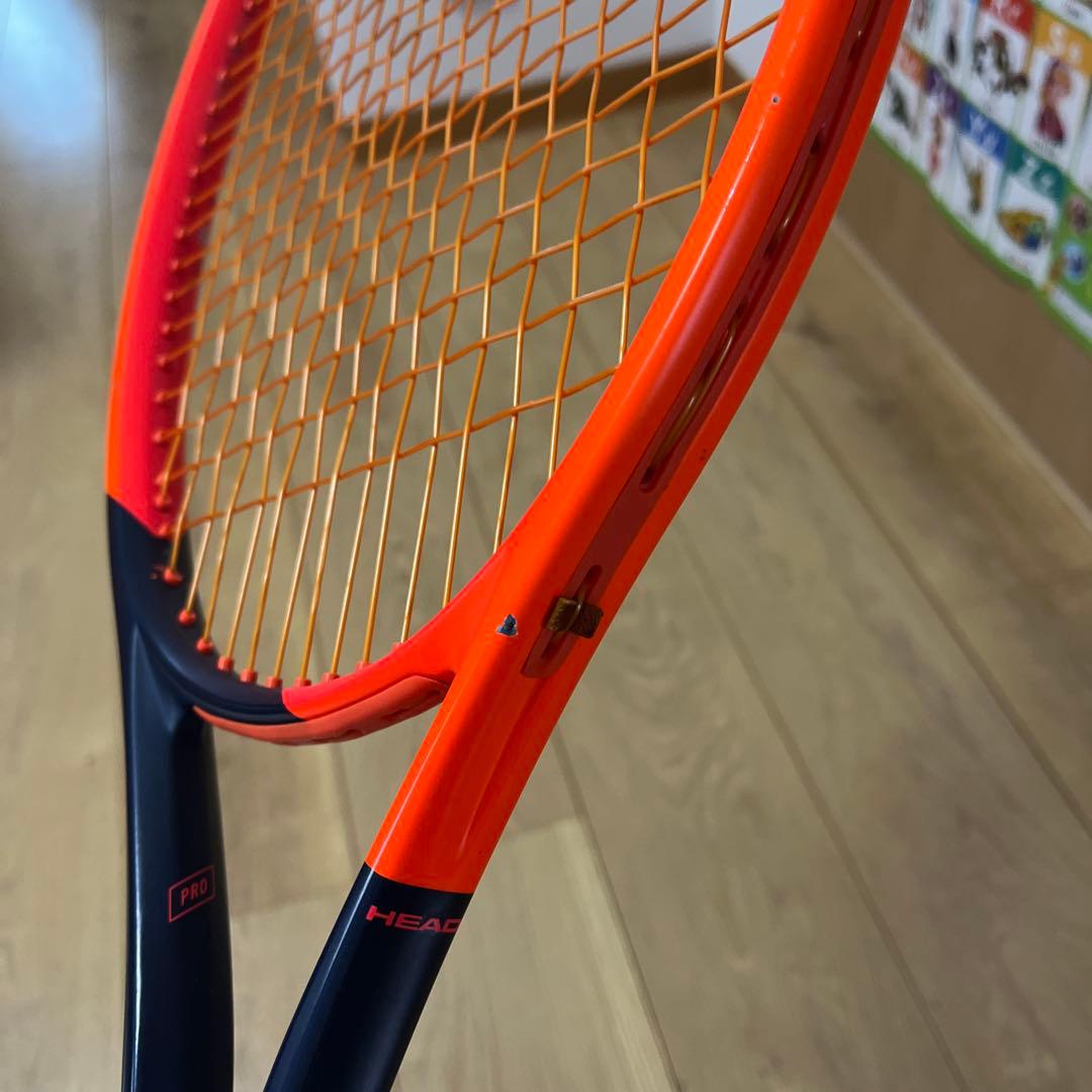 HEAD PRO テニスラケット radical グリップ2