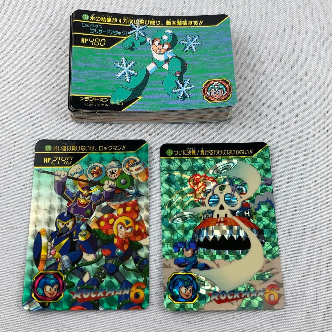 ロックマン カードダス パート4 キラ2枚 ノーマルカード36枚 計38枚