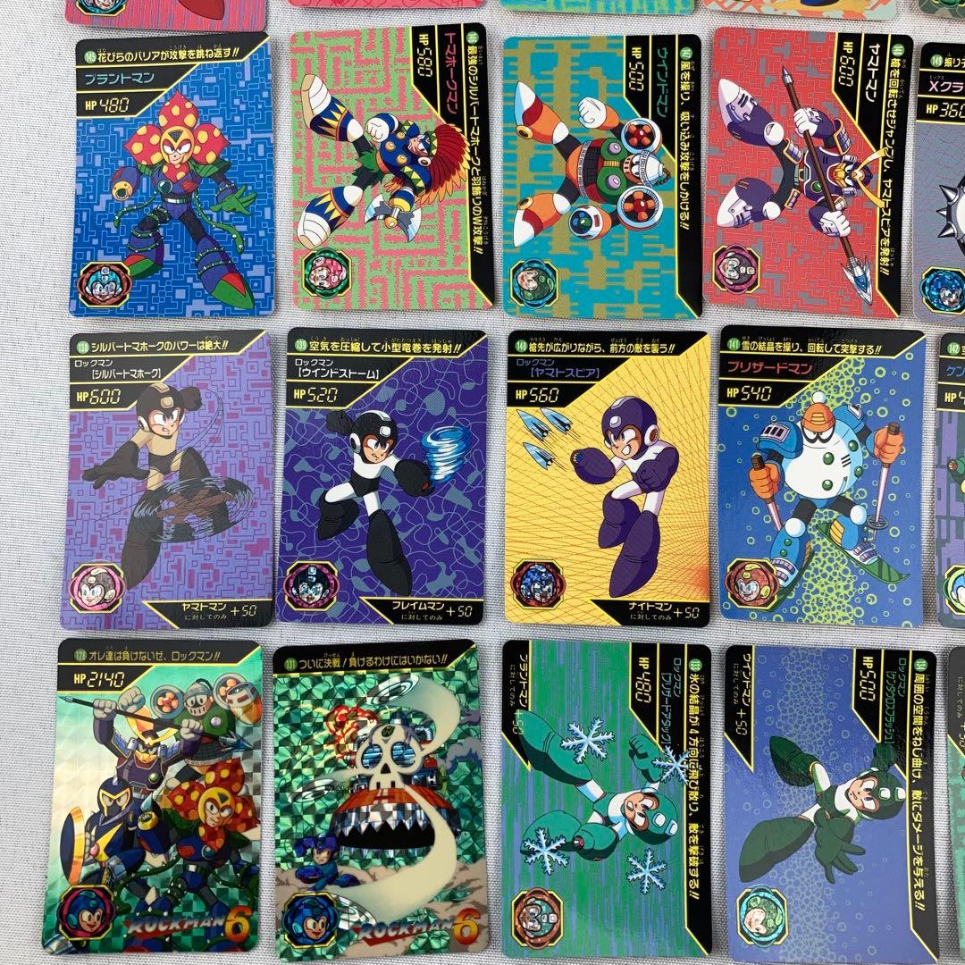 ロックマン カードダス パート4 キラ2枚 ノーマルカード36枚 計38枚