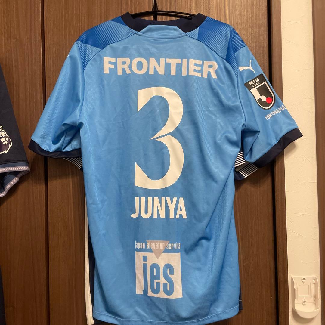 横浜FC ユニフォーム #3 鈴木準弥 Lサイズ