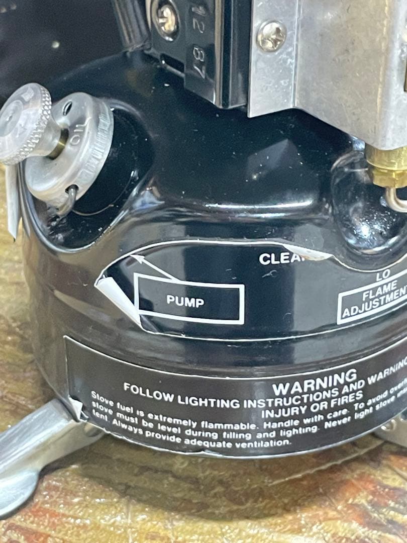 【動作確認済】Colemanピークワン400Aシングルバーナー説明書付＋