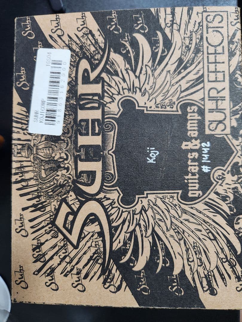 Suhr Koji Comp ギターエフェクター　コンプレッサー