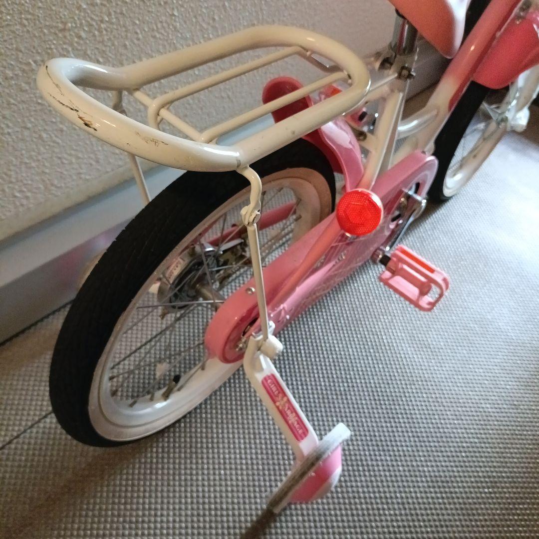 MYPALLAS(マイパラス) 子供用自転車16インチ 女の子用 ピンク補助輪付