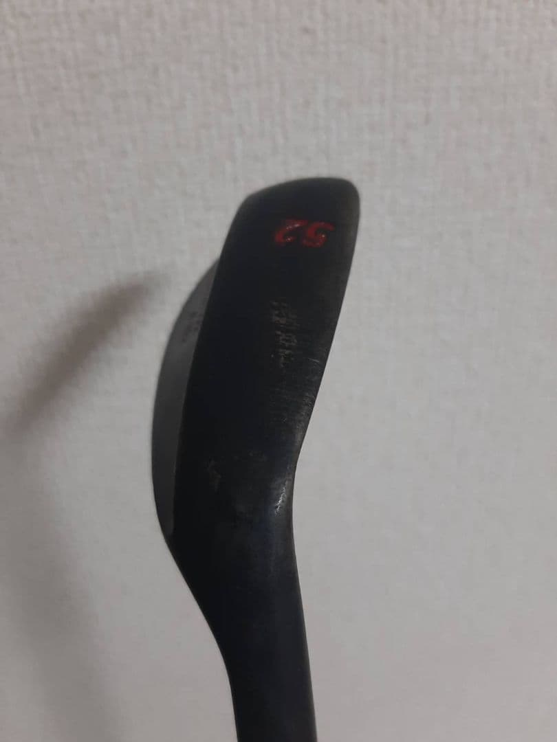 ガンブルー仕上げ AKIRA 52度 スチールウェッジ