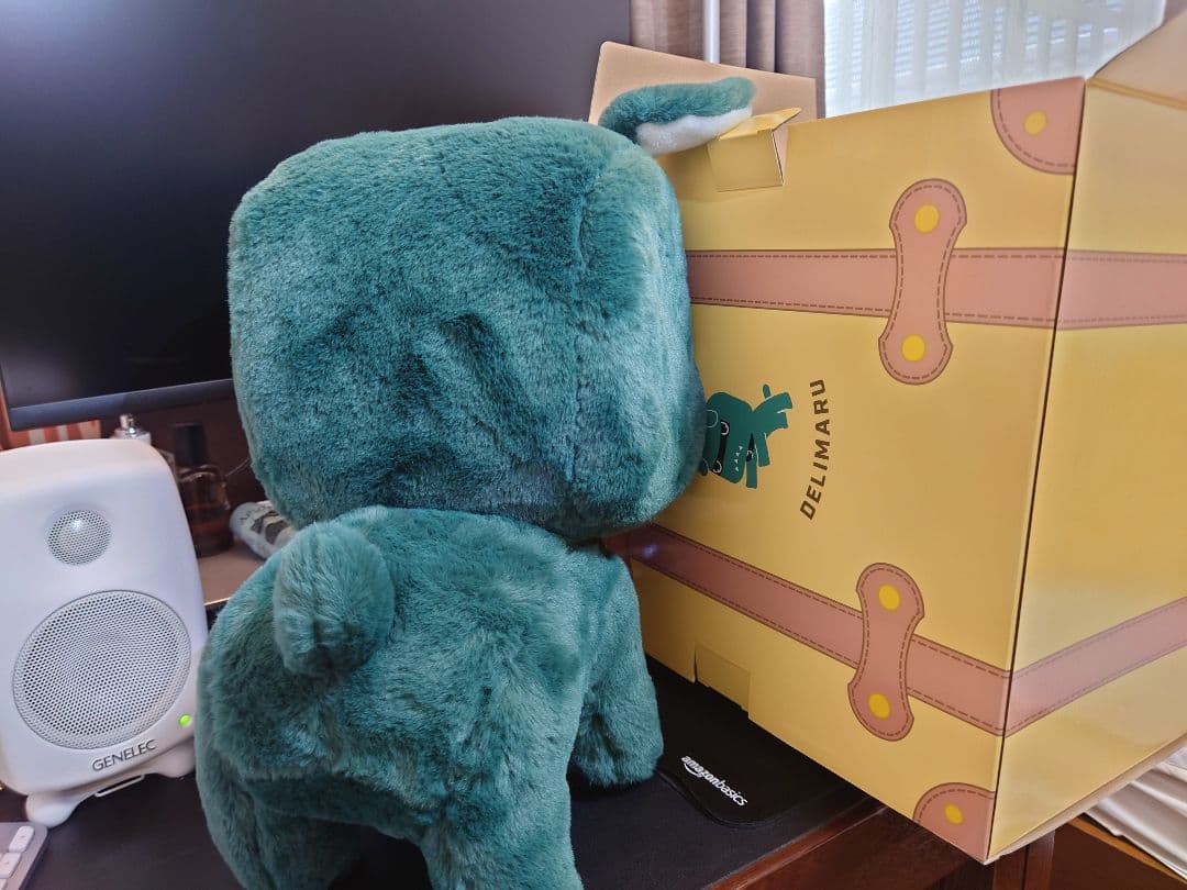 【非売品】三菱 デリ丸 特大ぬいぐるみ