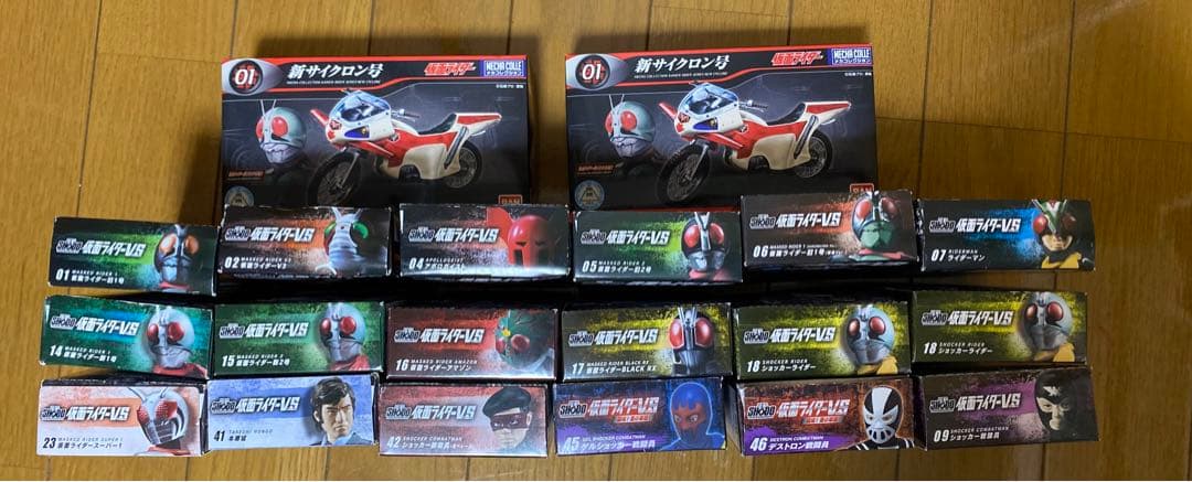 掌動VS・ メカコレクション 仮面ライダー 20個セット
