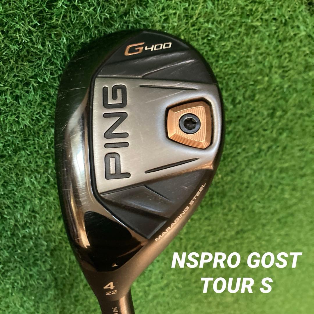 PING ピン G400 ハイブリッド ユーティリティ レフティ 4U 22°