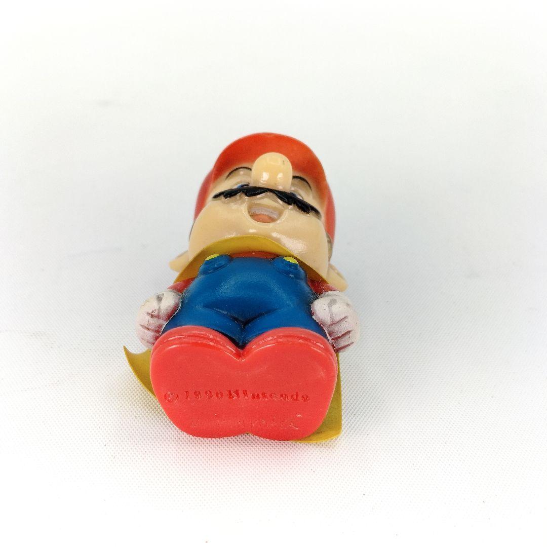 レトロ スーパーマリオワールド マントマリオ キーホルダー フィギュア 当時物