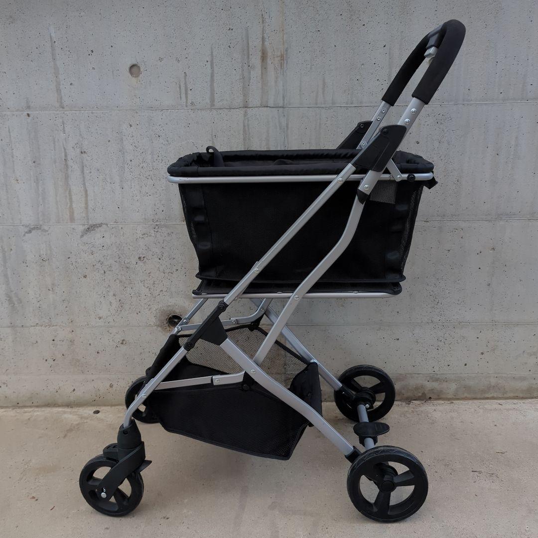 EcoCa 折りたたみショッピングカート 黒 エコカ 買い物カート