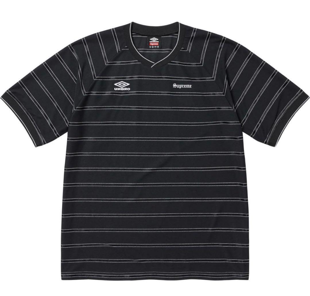 Supreme UMBRO Stripe Soccer Jersey Mサイズ