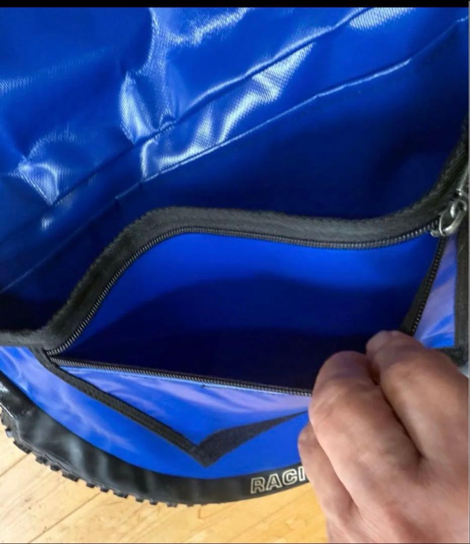 ◯ メッセンジャーバッグ MTBタイヤ 使用シュワルベのバック　リサイクルバック