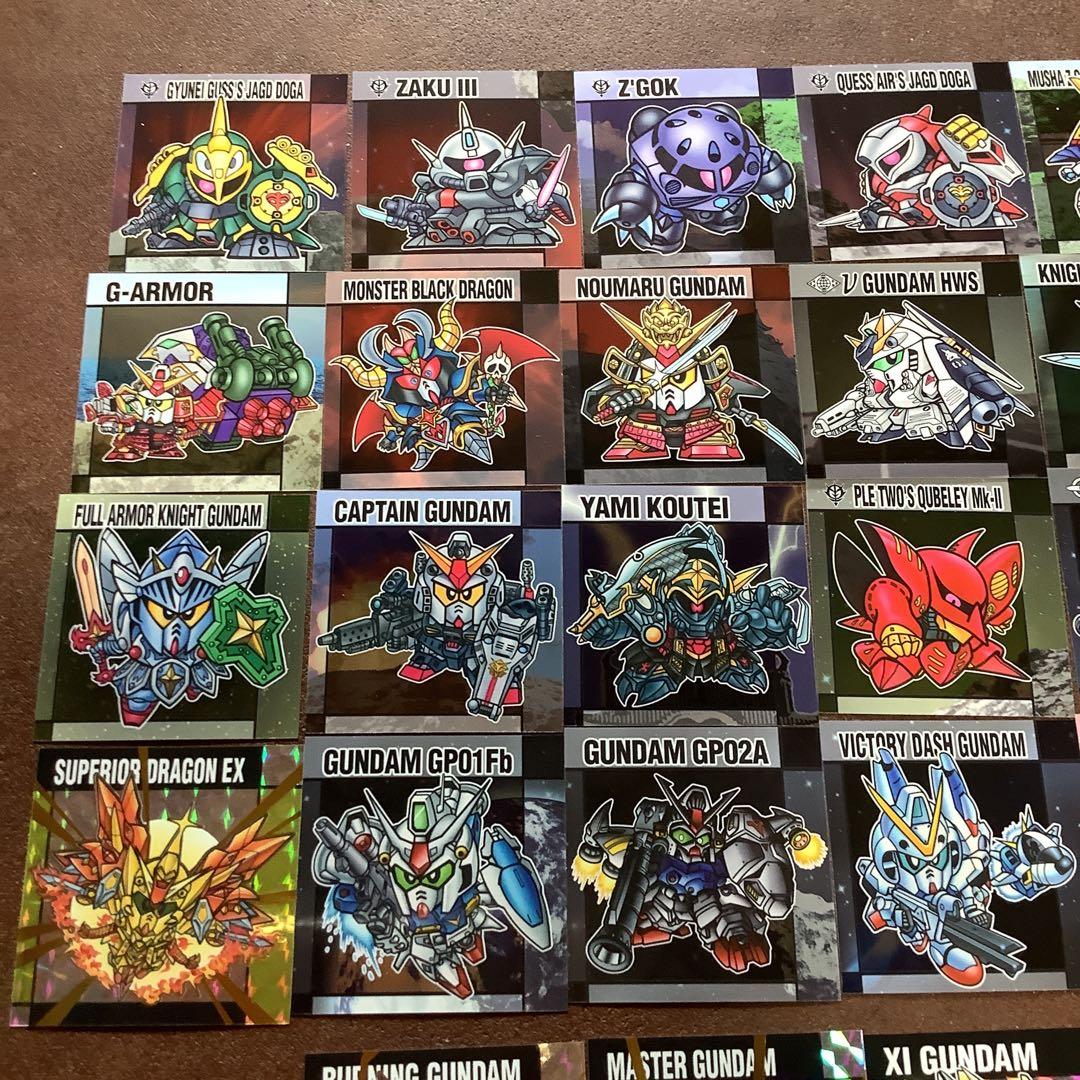 ラスト1つ　元祖SDガンダムスナックII シール全33種 フルコンプ