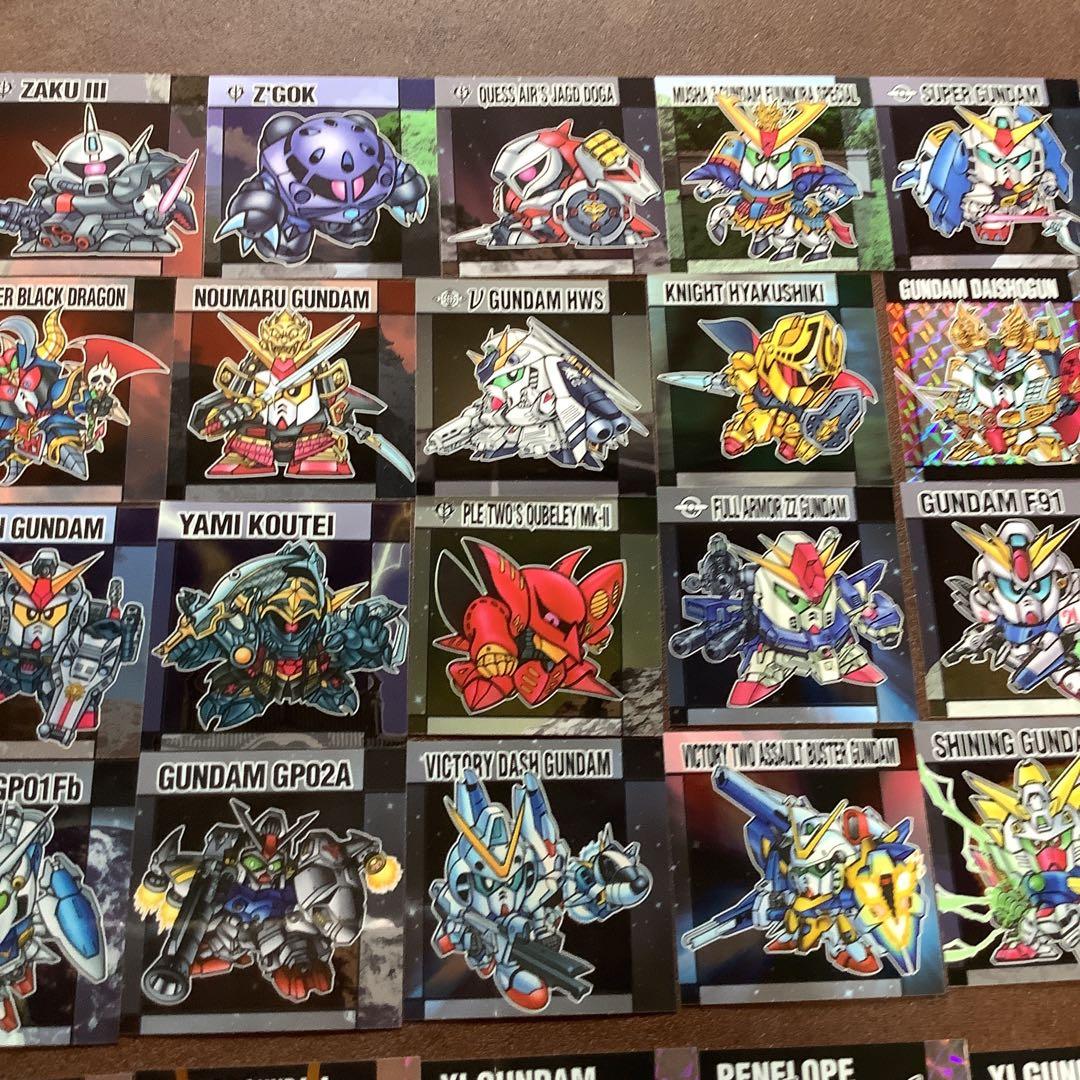 ラスト1つ　元祖SDガンダムスナックII シール全33種 フルコンプ