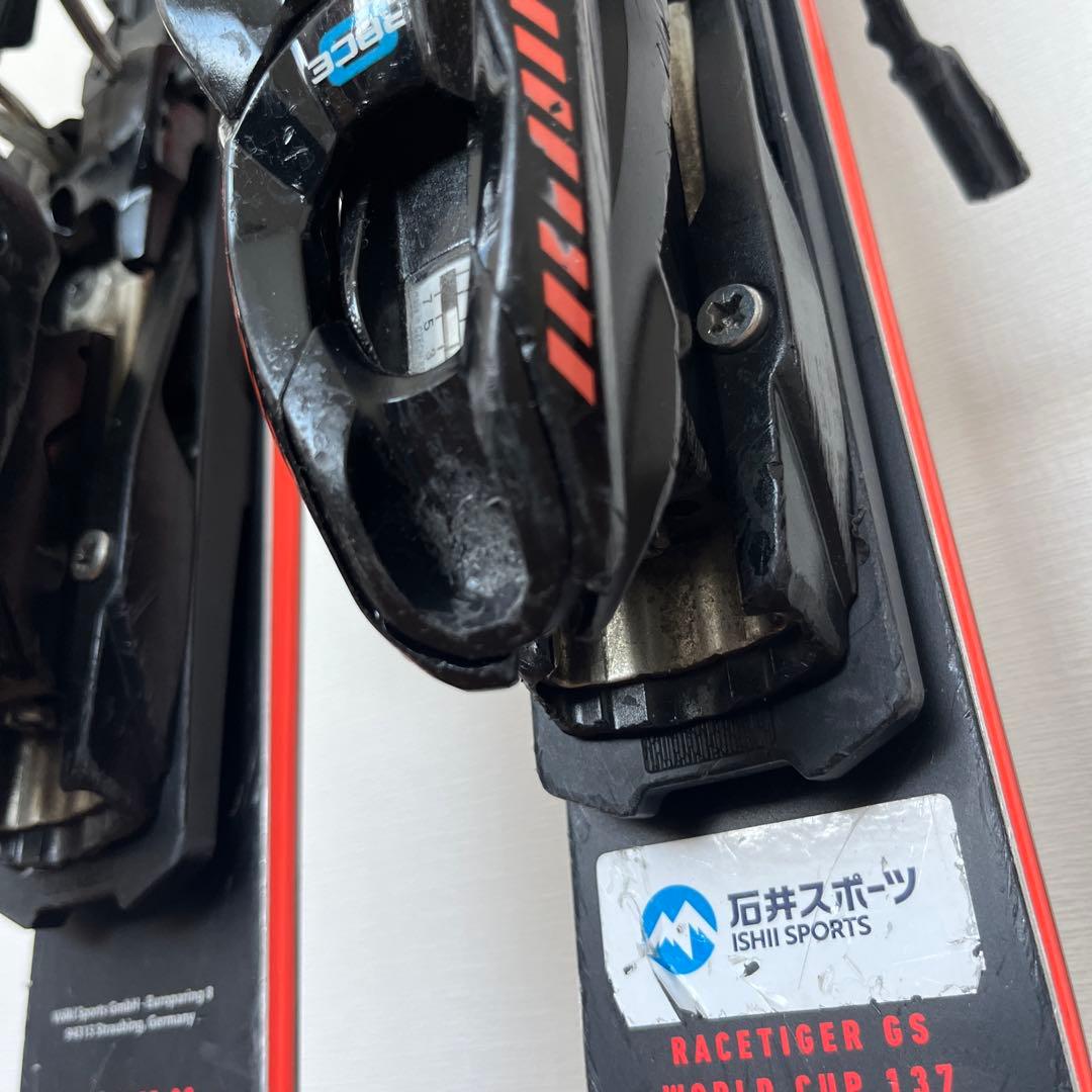 フォルクル レースタイガー GS ワールドカップ 137cm ストックおまけ付き