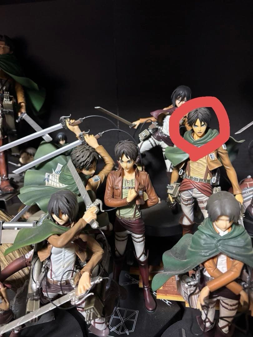 土日限定値下げ【画像5枚】進撃の巨人 フィギュア まとめ売り