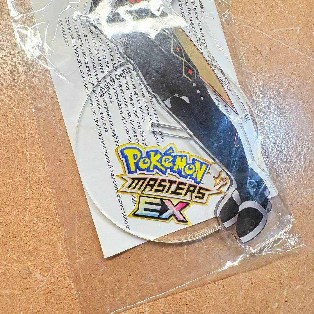 ダイゴ & 黒いレックウザ 限定アクリルスタンド　ポケモンマスターズEX 非売品