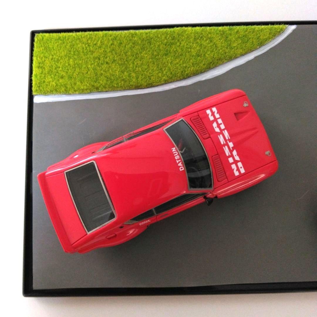 KIDBOX スターレットレーシング P－4バイオレットターボ 1/43ミニカー