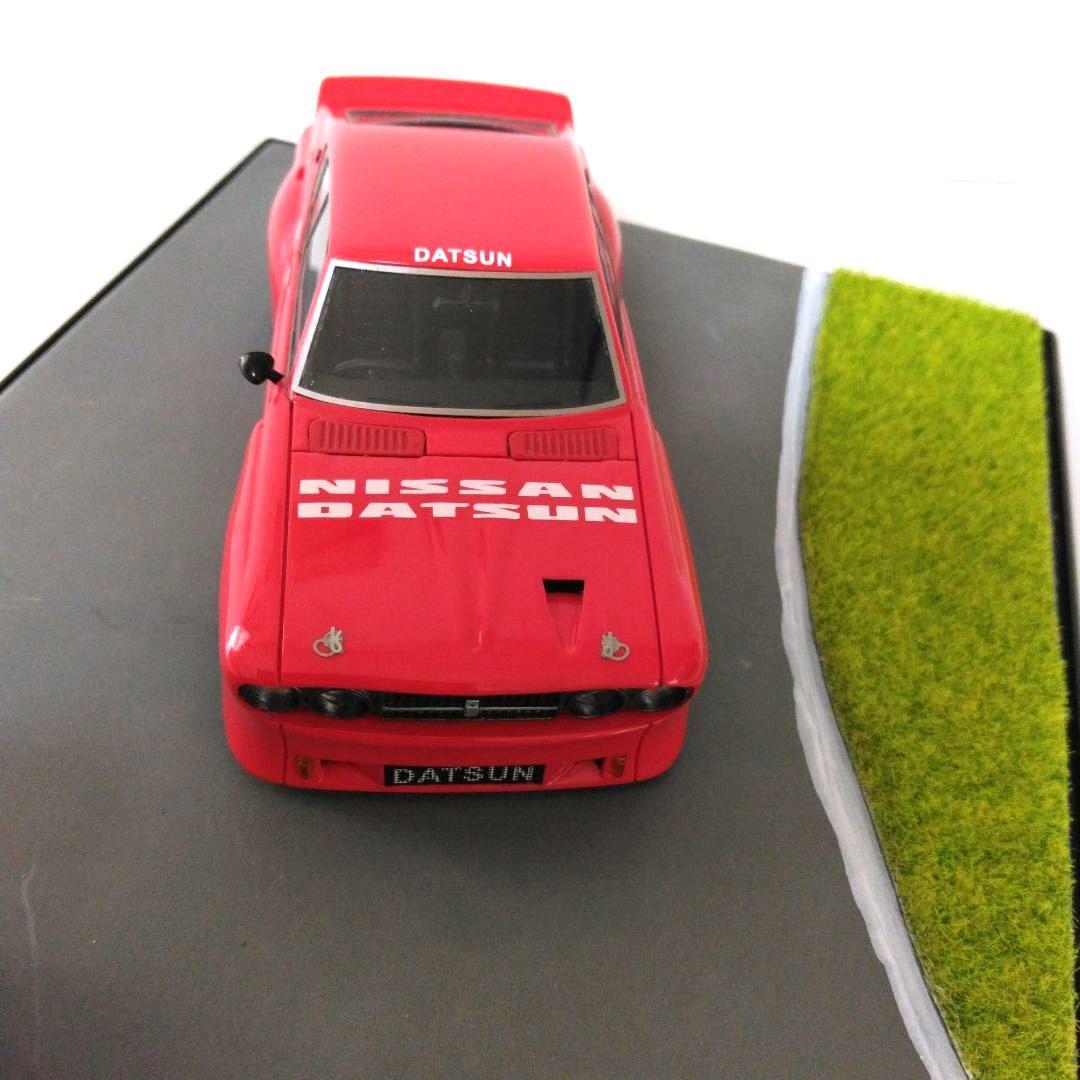 KIDBOX スターレットレーシング P－4バイオレットターボ 1/43ミニカー