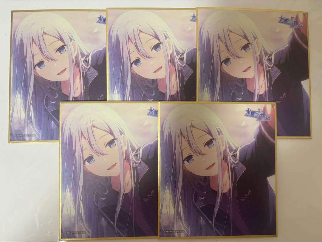 プロセカ 色紙 宵崎奏 40B 特訓前 5点セット